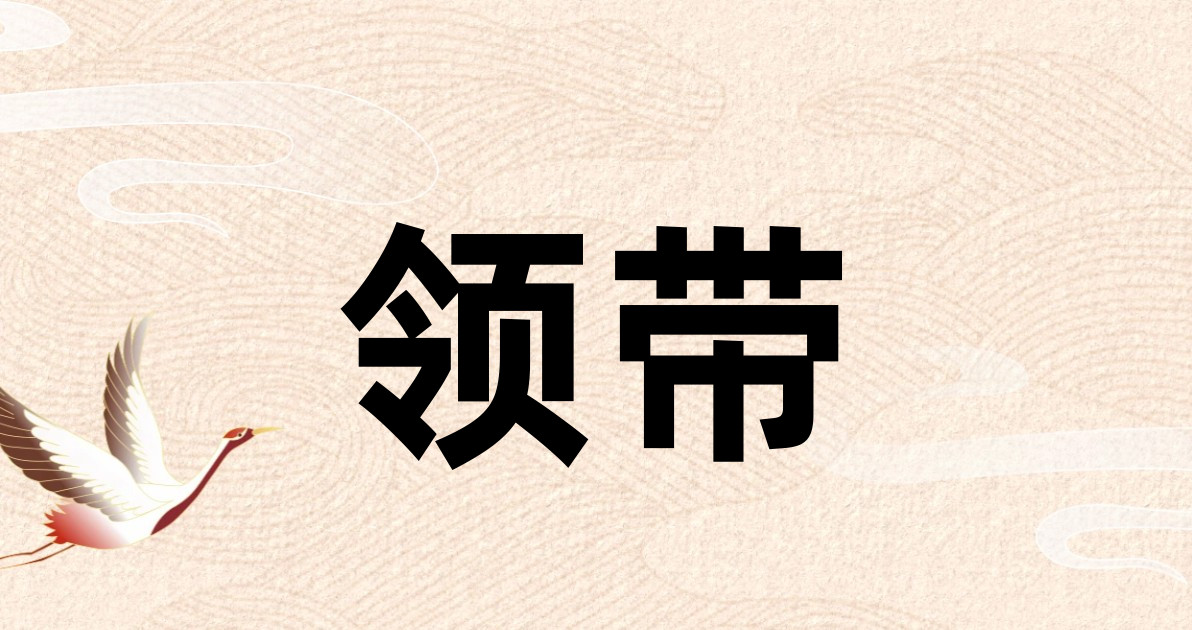 领带
