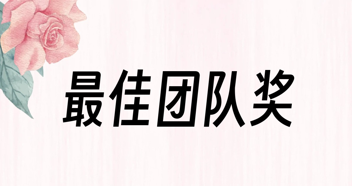 最佳团队奖