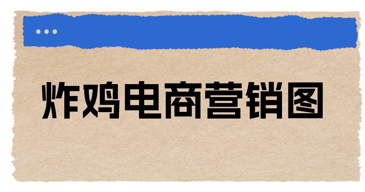 炸鸡电商营销图