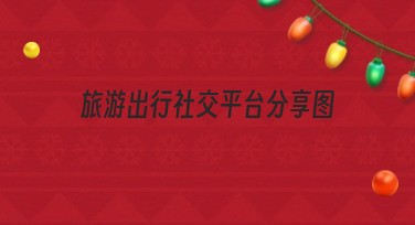 旅游出行社交平台分享图设计文推荐，提升互动趣味性