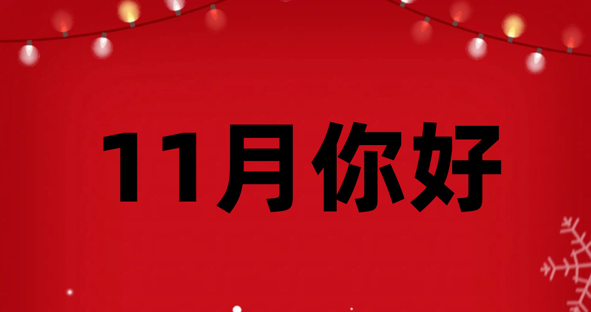 11月你好