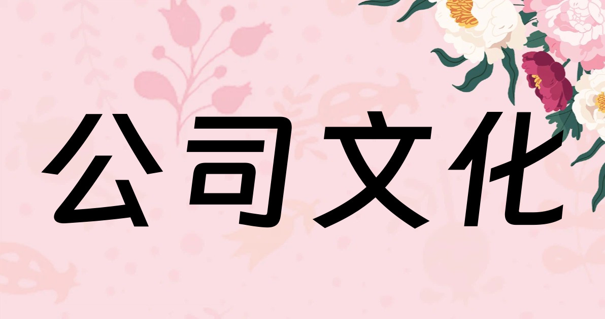 公司文化