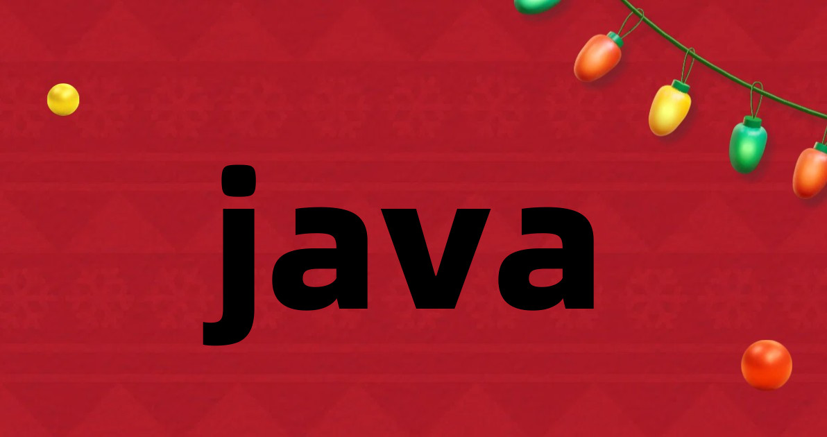 java