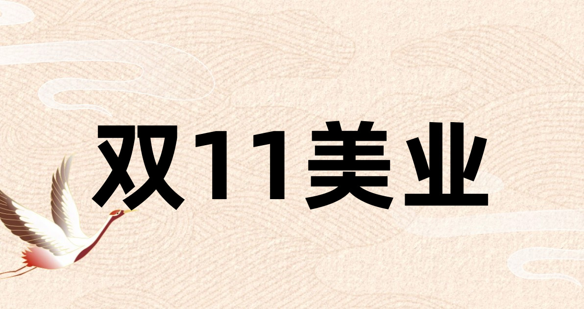 双11美业