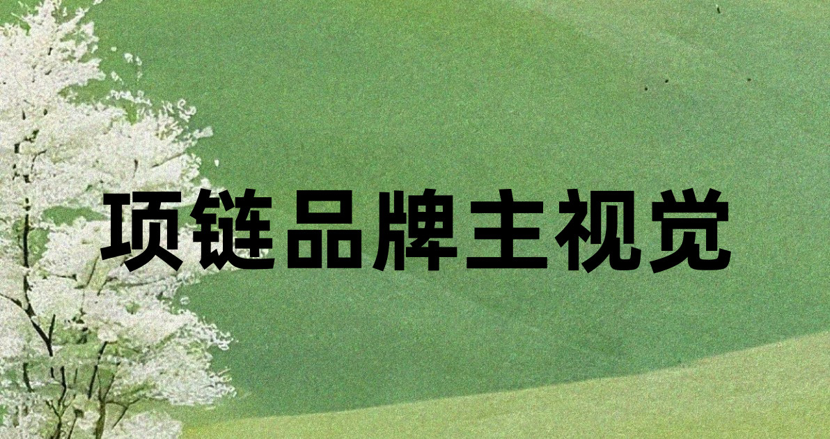 项链品牌主视觉