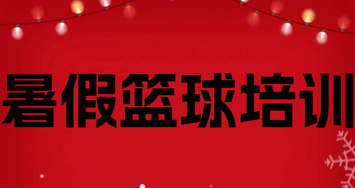 暑假篮球培训