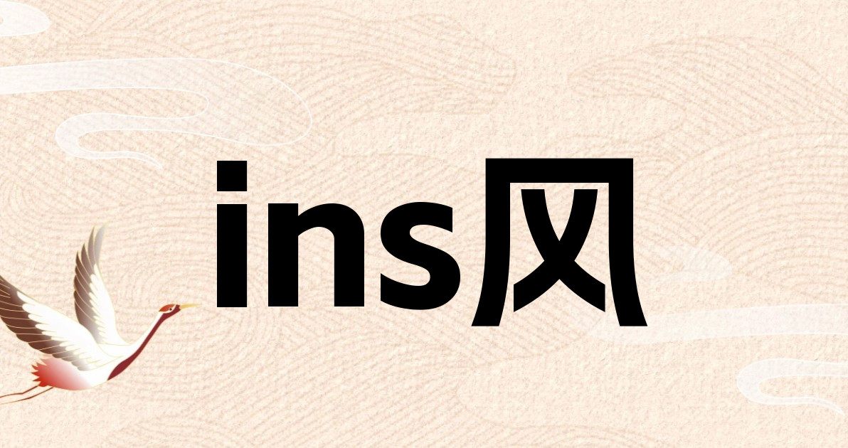 ins风