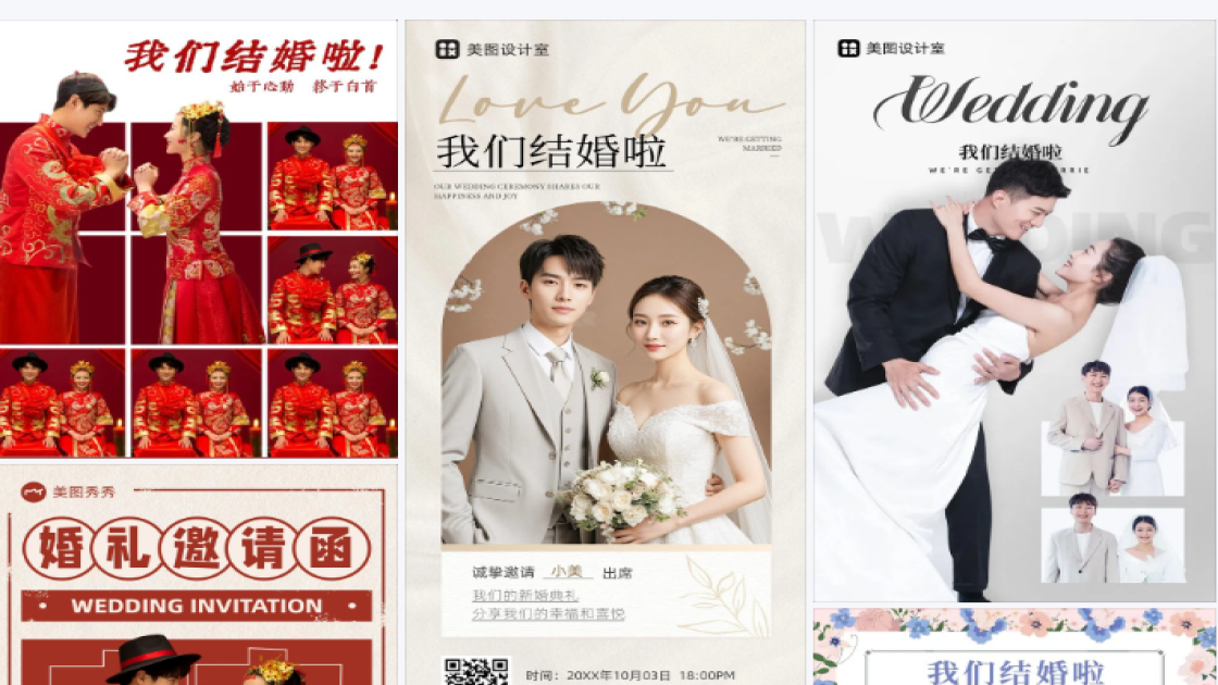 结婚展架