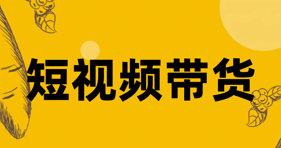 短视频带货