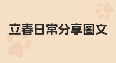 如何制作立春日常分享图文？从场景到实操的经验总结