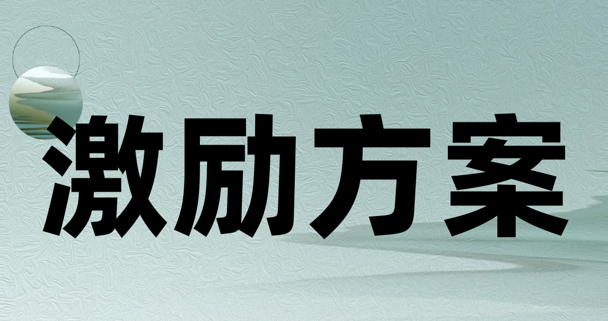 激励方案