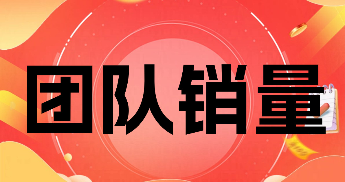 团队销量