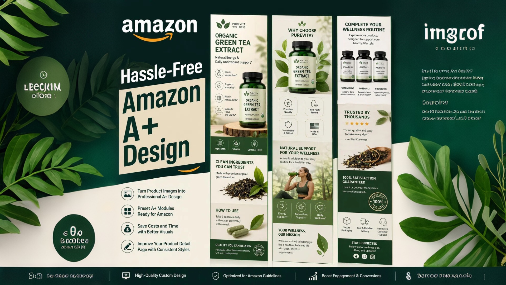 Amazon A+ Content Creation