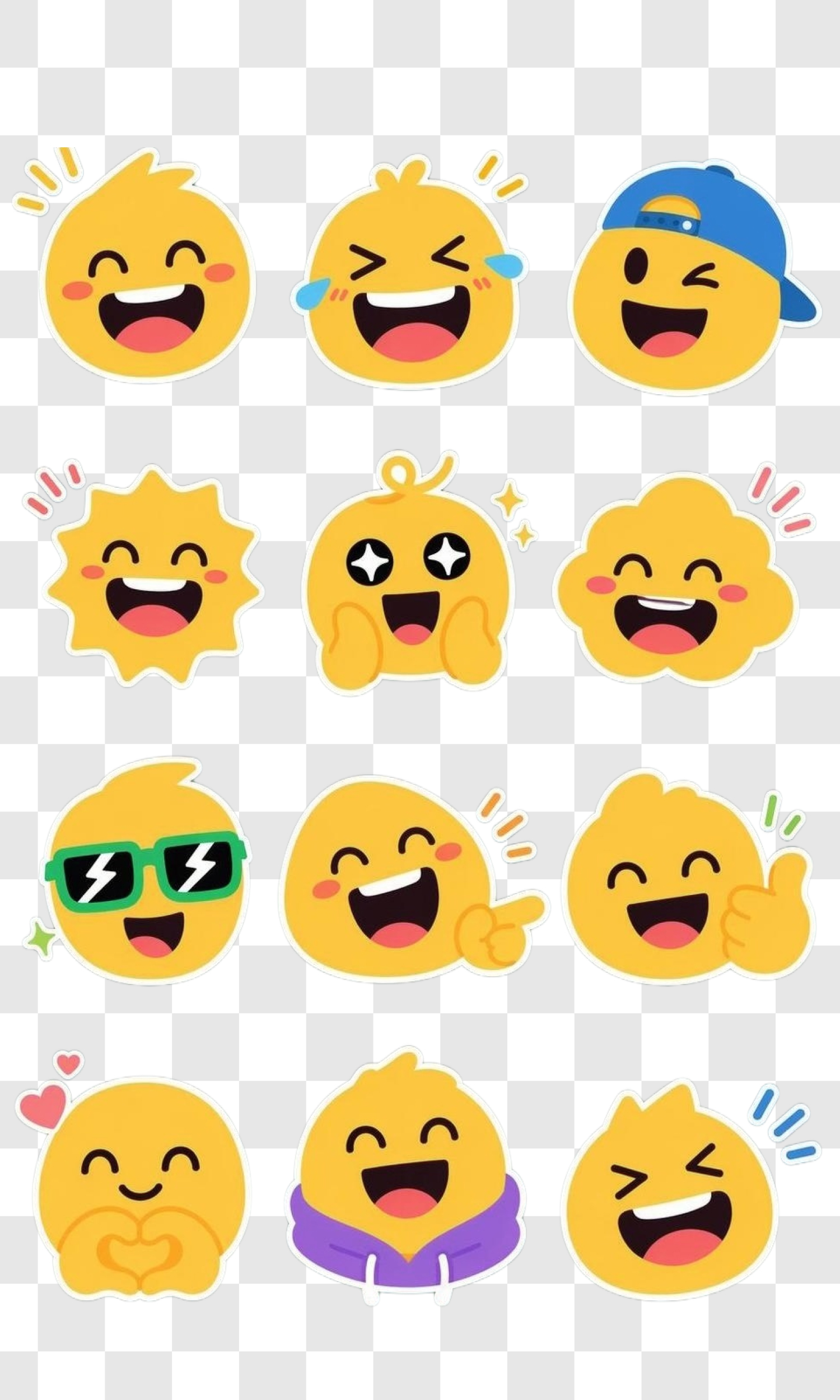 Laughing & Happy Emoji 