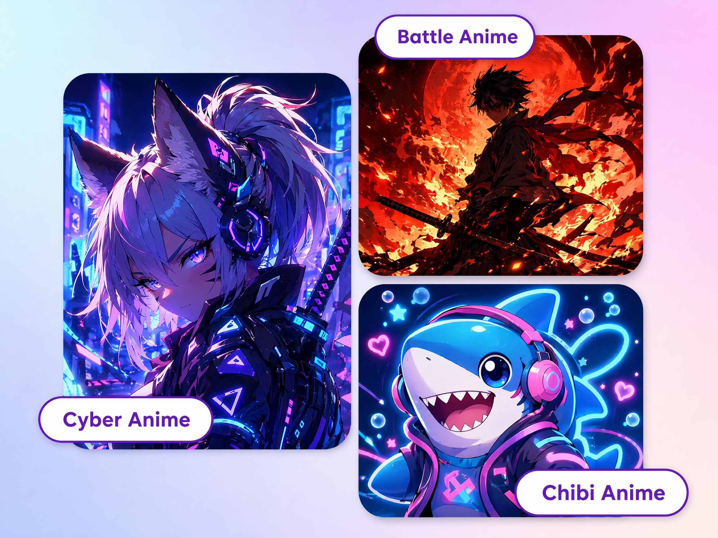Design Anime-Style Gaming Logos