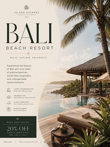 Bali Vacation Posters