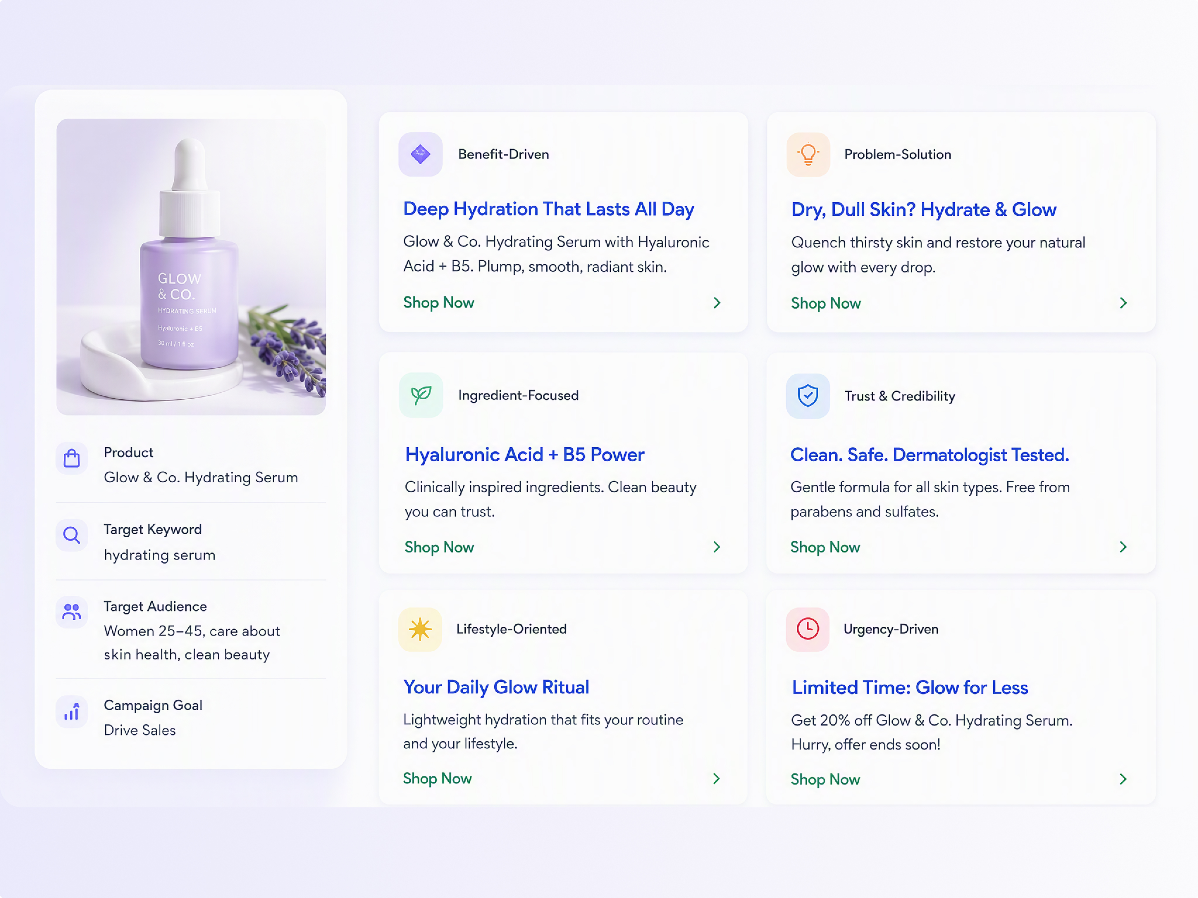 Draft More Google Ads Headlines