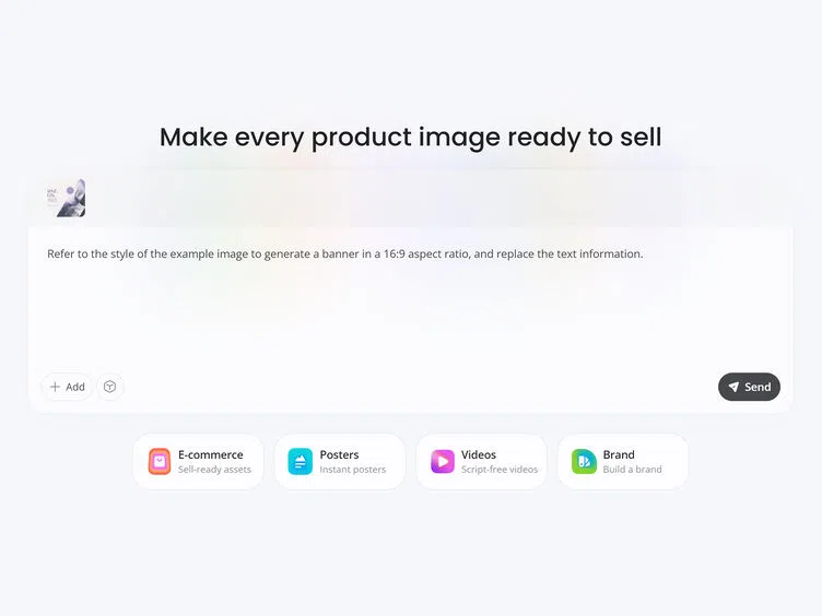 Upload Image or Add a Brief