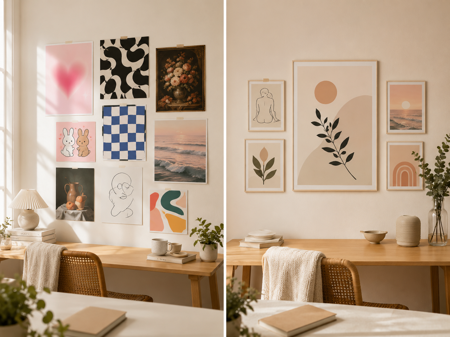 aesthetic poster comparison aesthetic poster comparison
