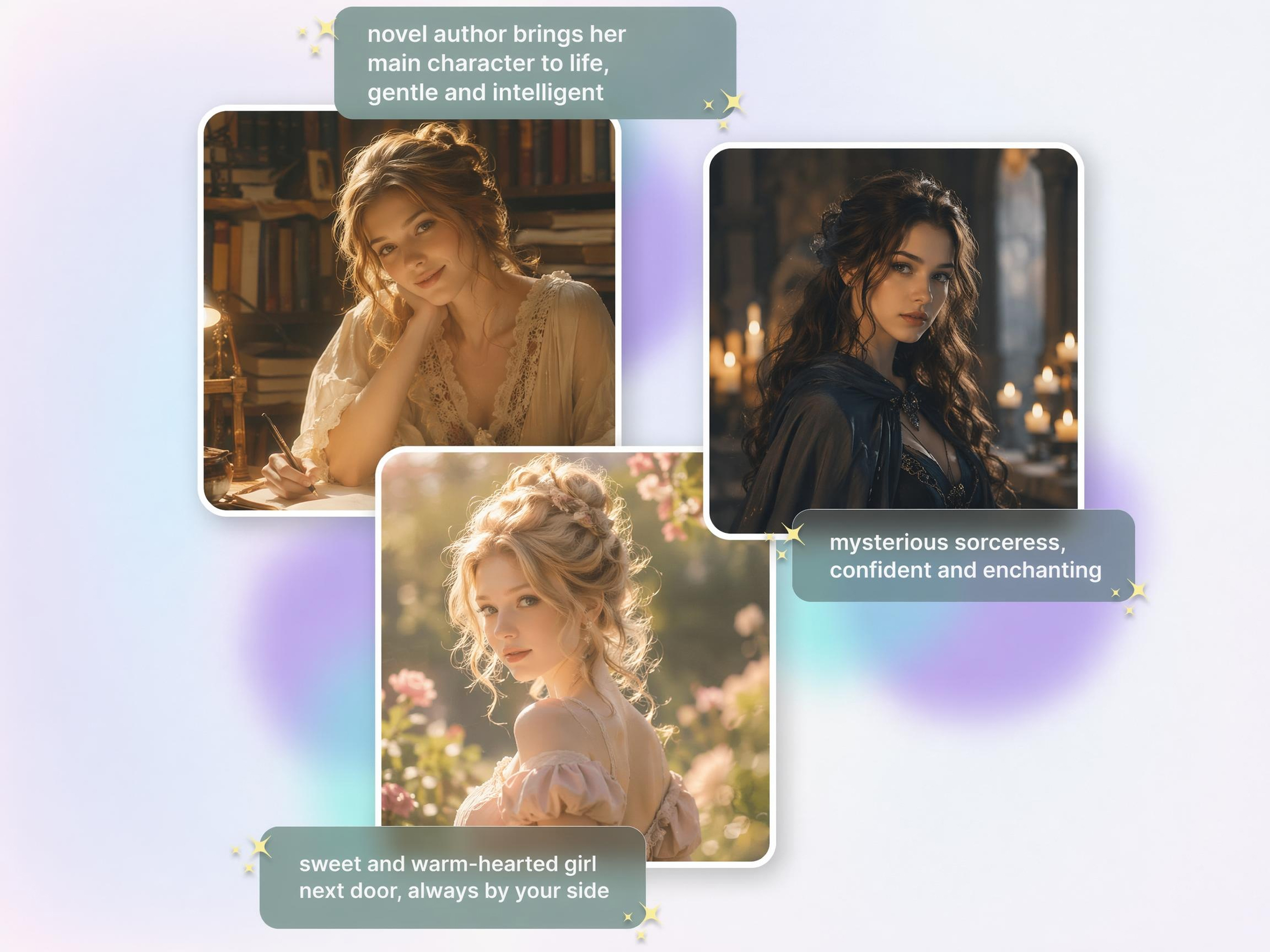 Visualize Fictional Characters Before Publishing Stories