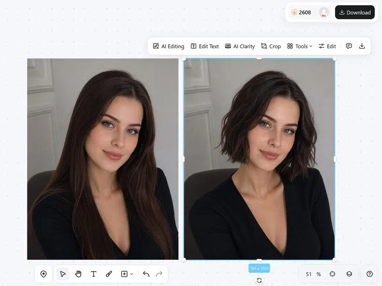 Create a Hairstyle Preview from Your Photo