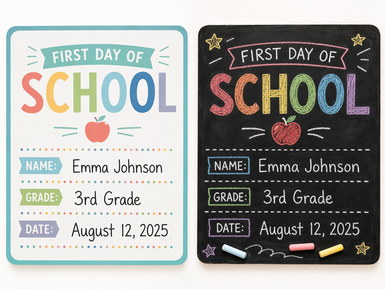 Direct the School Sign Look Through Your Prompt