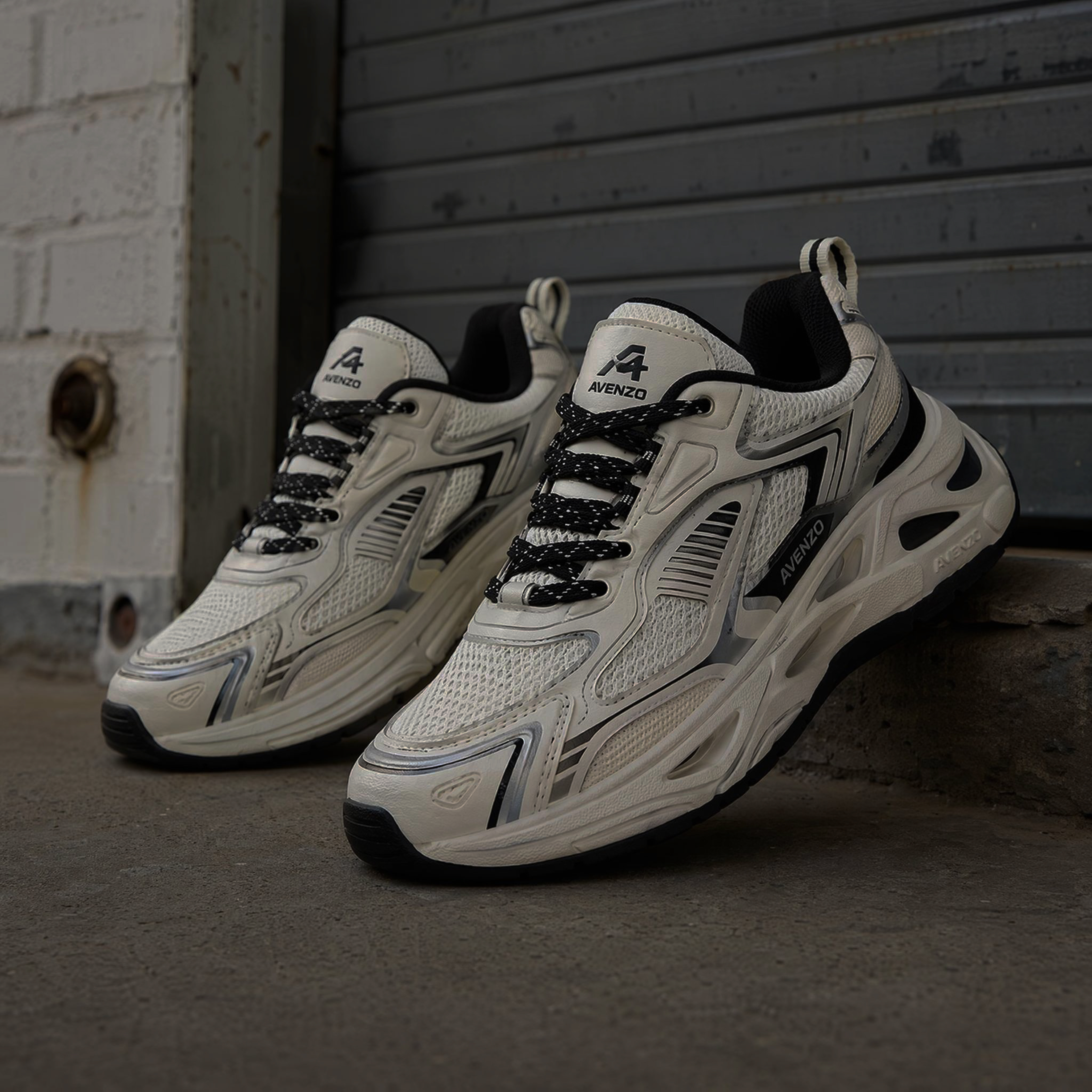 a shoe product image with dark and low light