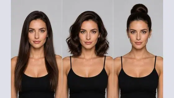 try hairstyles on my face online