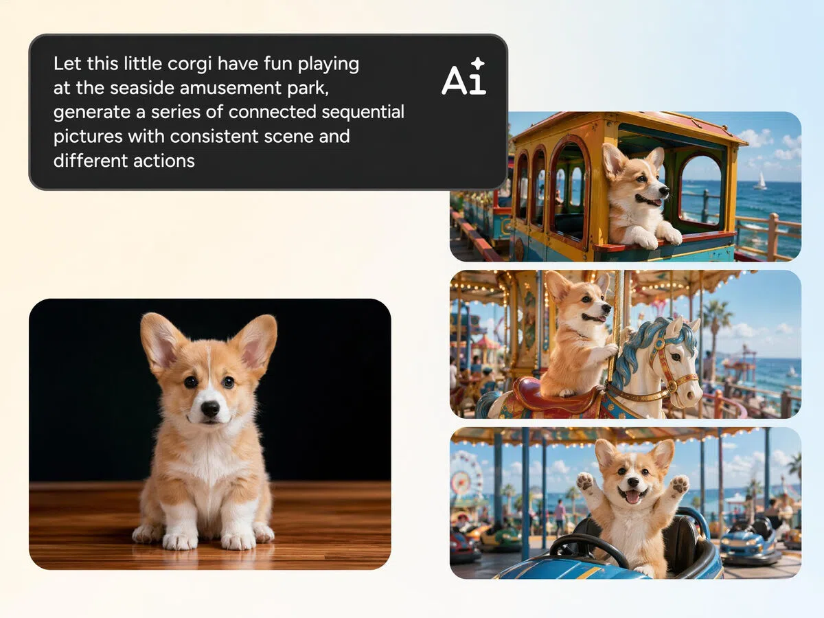 Create Consistent Visual Variations from Images