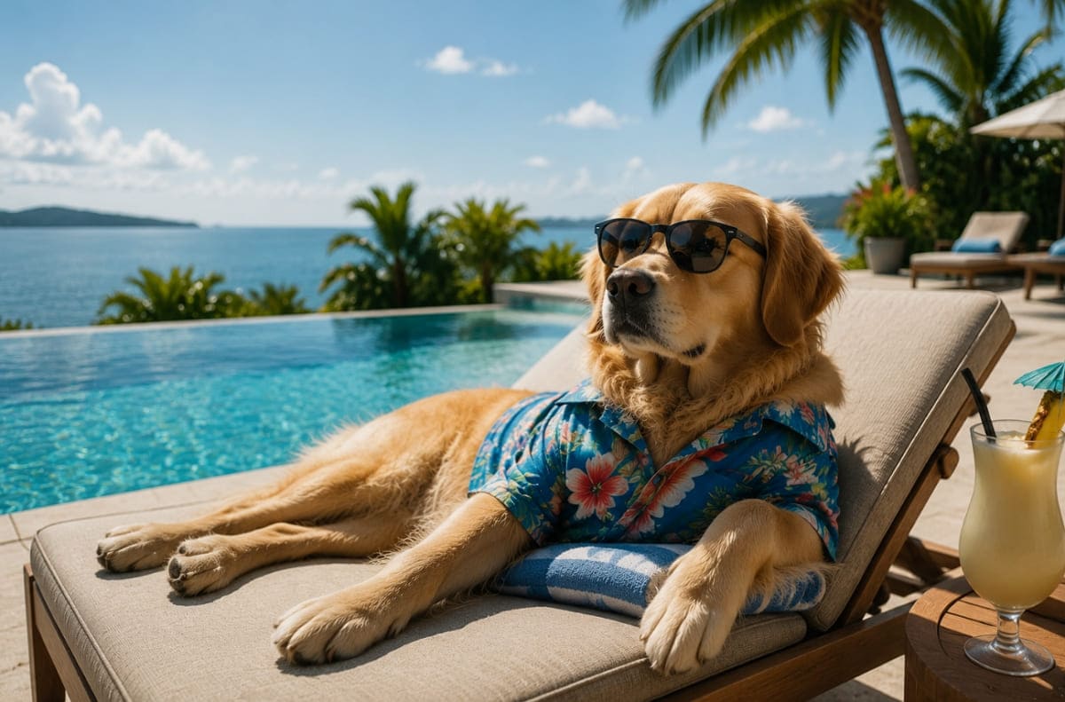 dog vacation mode