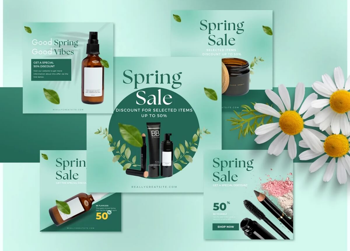 spring product images
