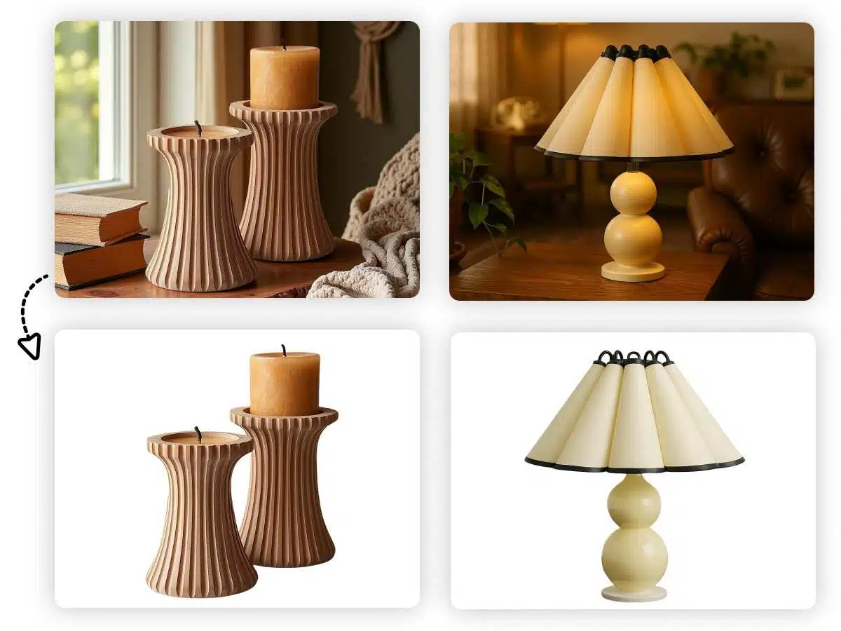 add a white background to product photos