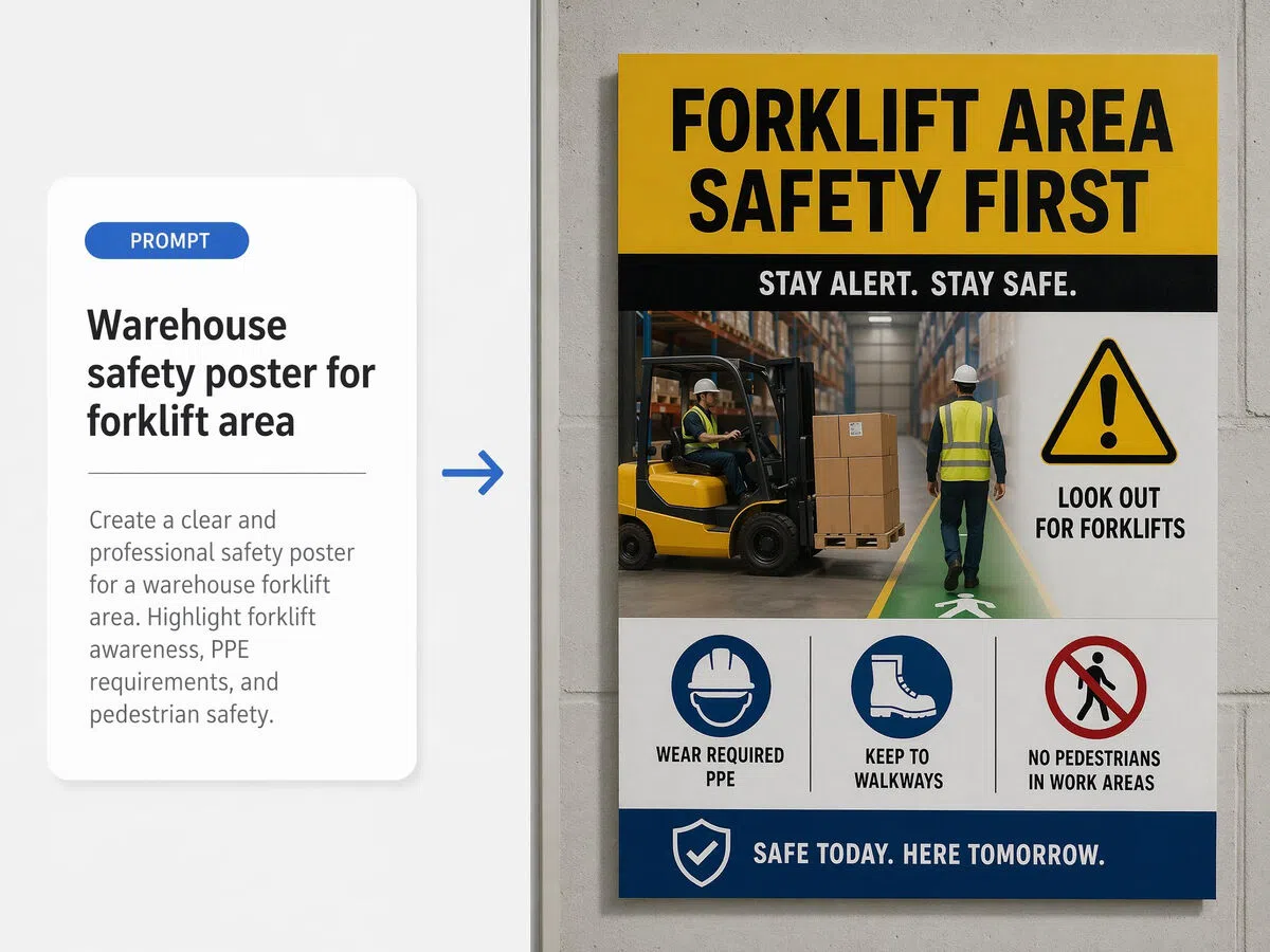 AI Generates Posters Around Real Scenarios
