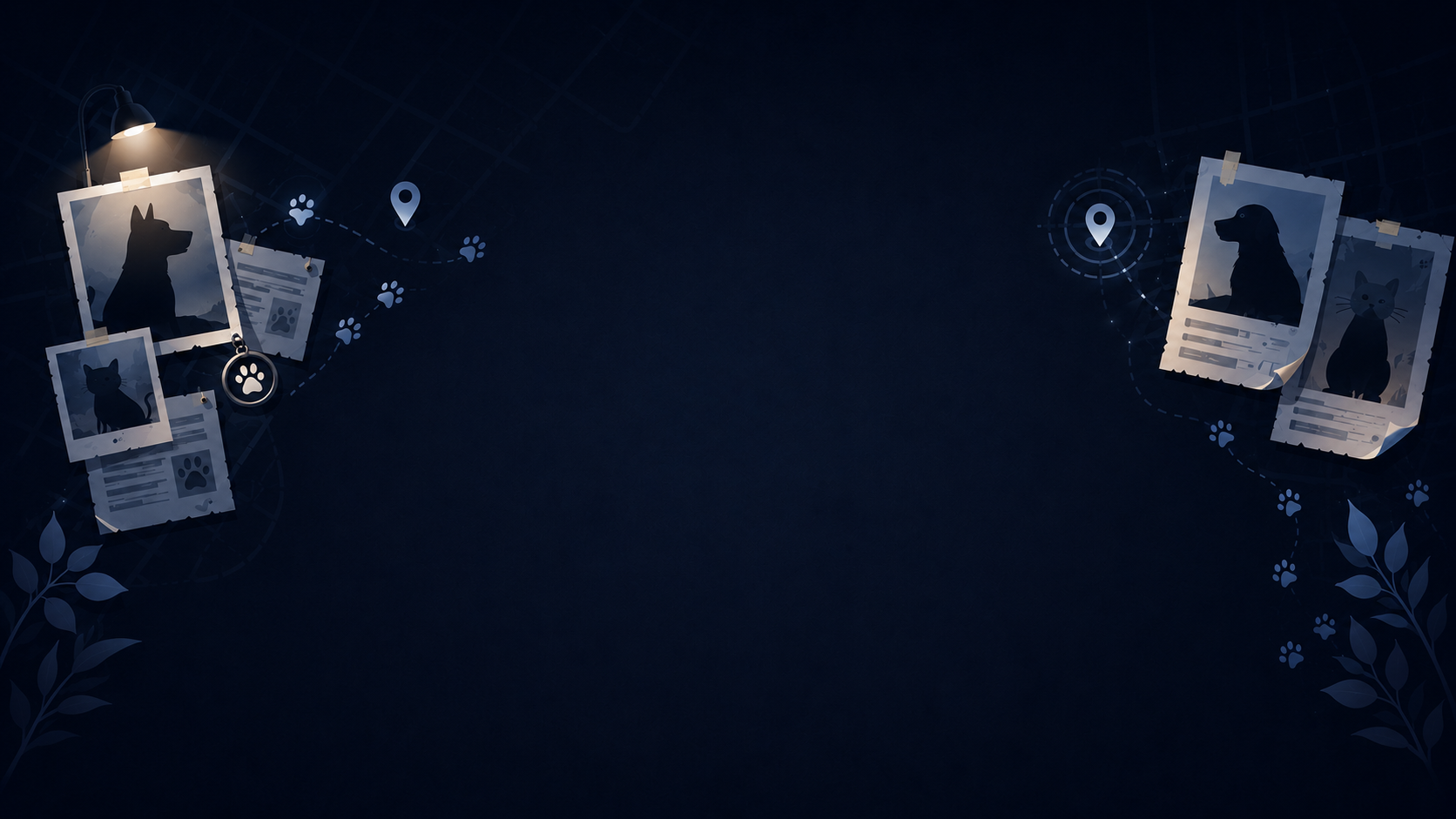 Missing Pet Poster Background