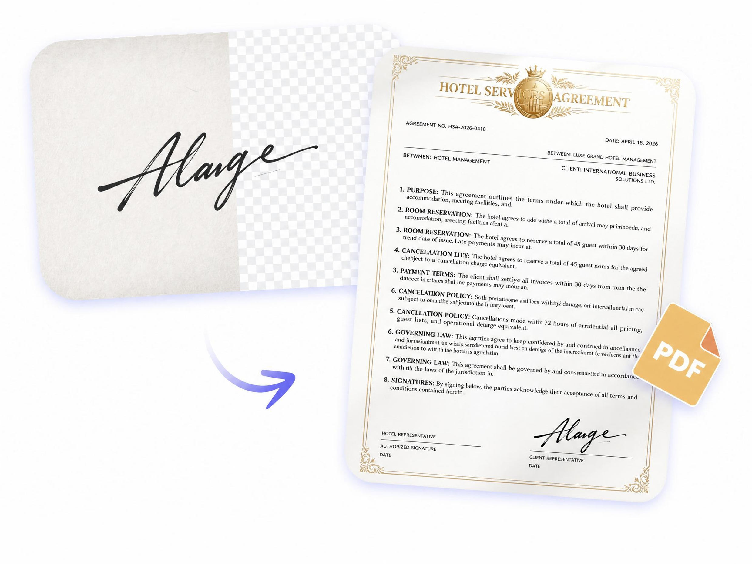 Add Your Signature to Documents Without a Scanner