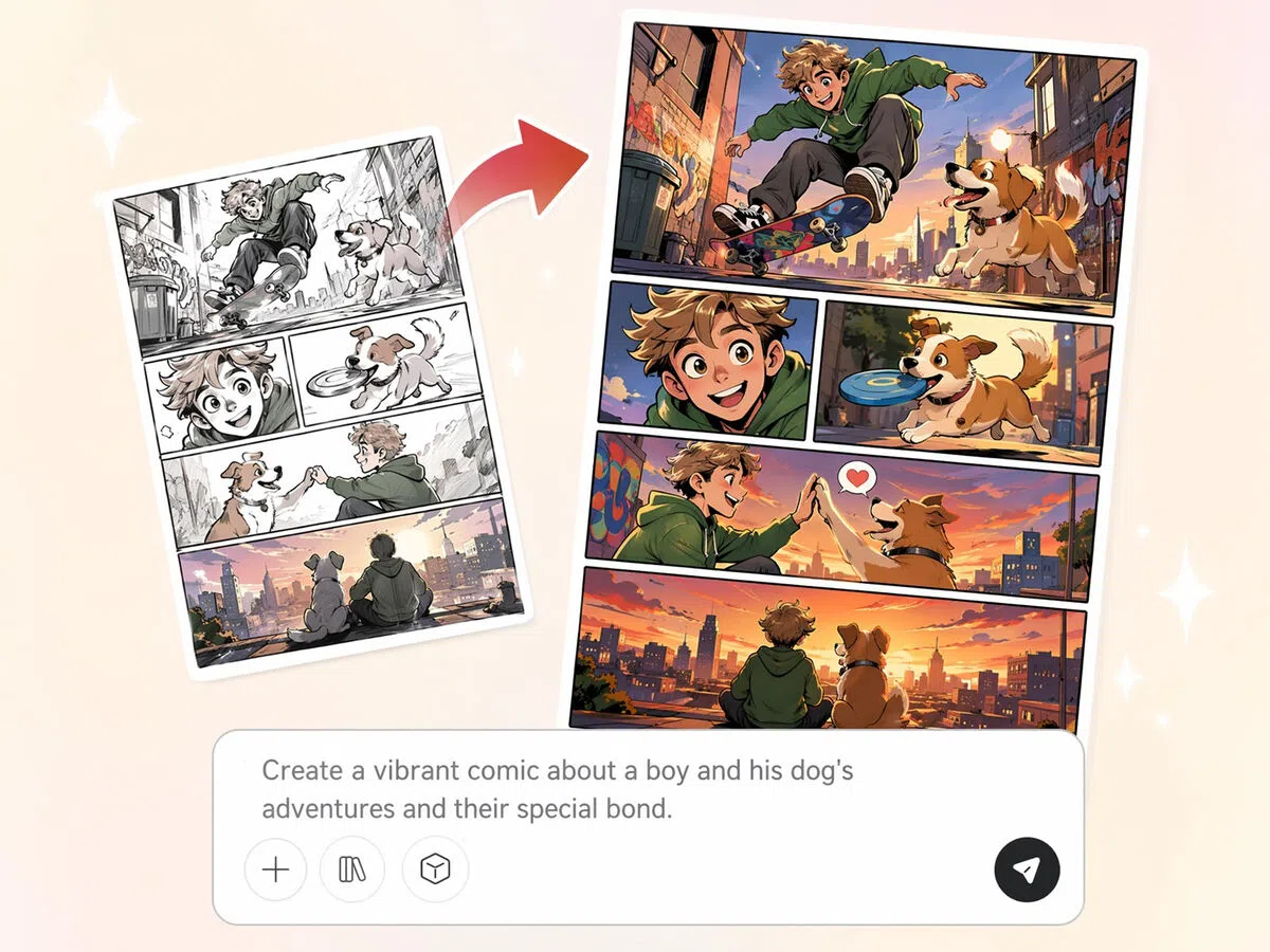 Continue Editing Beyond Comic Creation