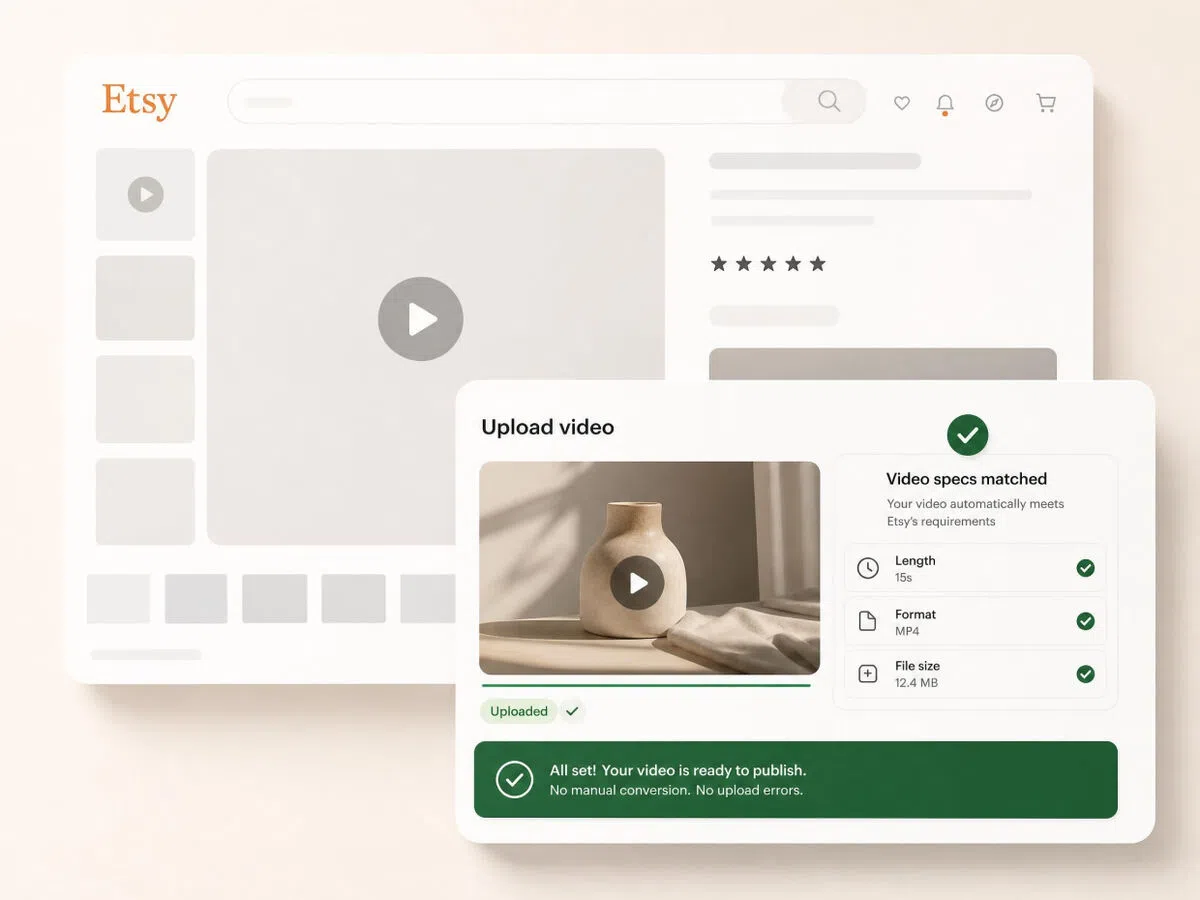 Export for Etsy Listings and Social Platforms