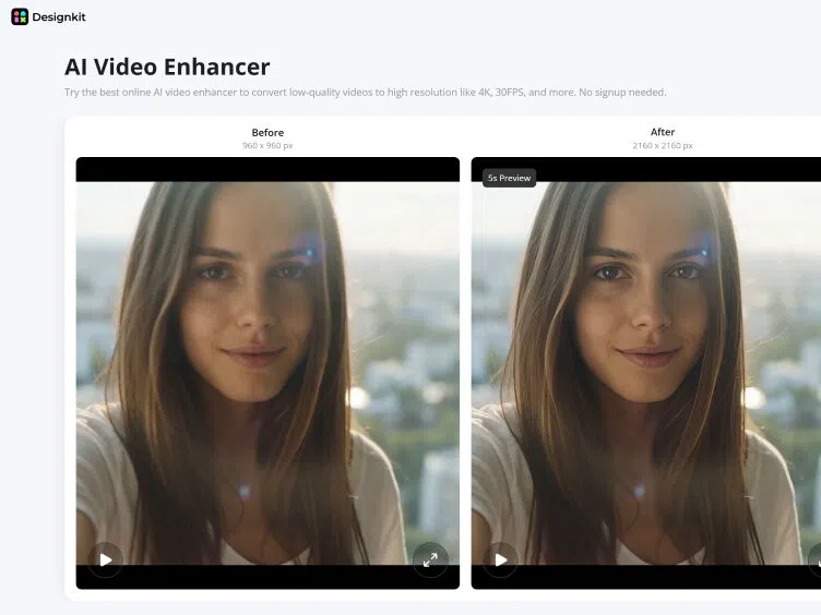 Export enhanced clip