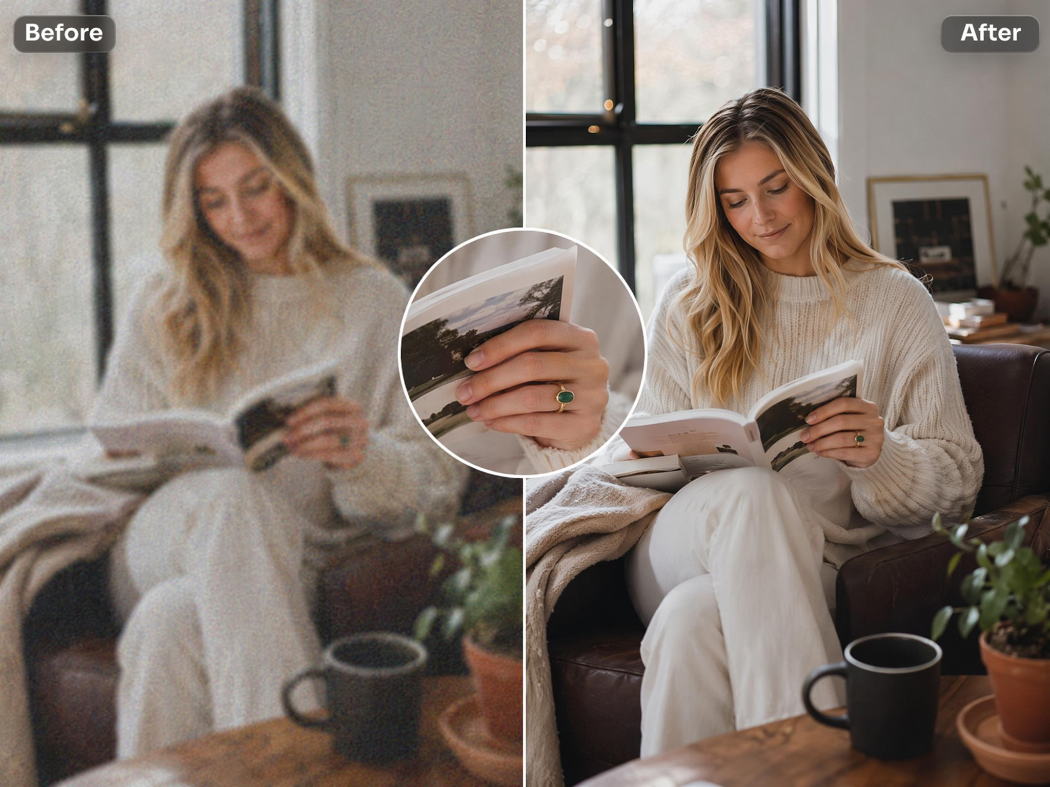Refine Images Beyond Sharpening