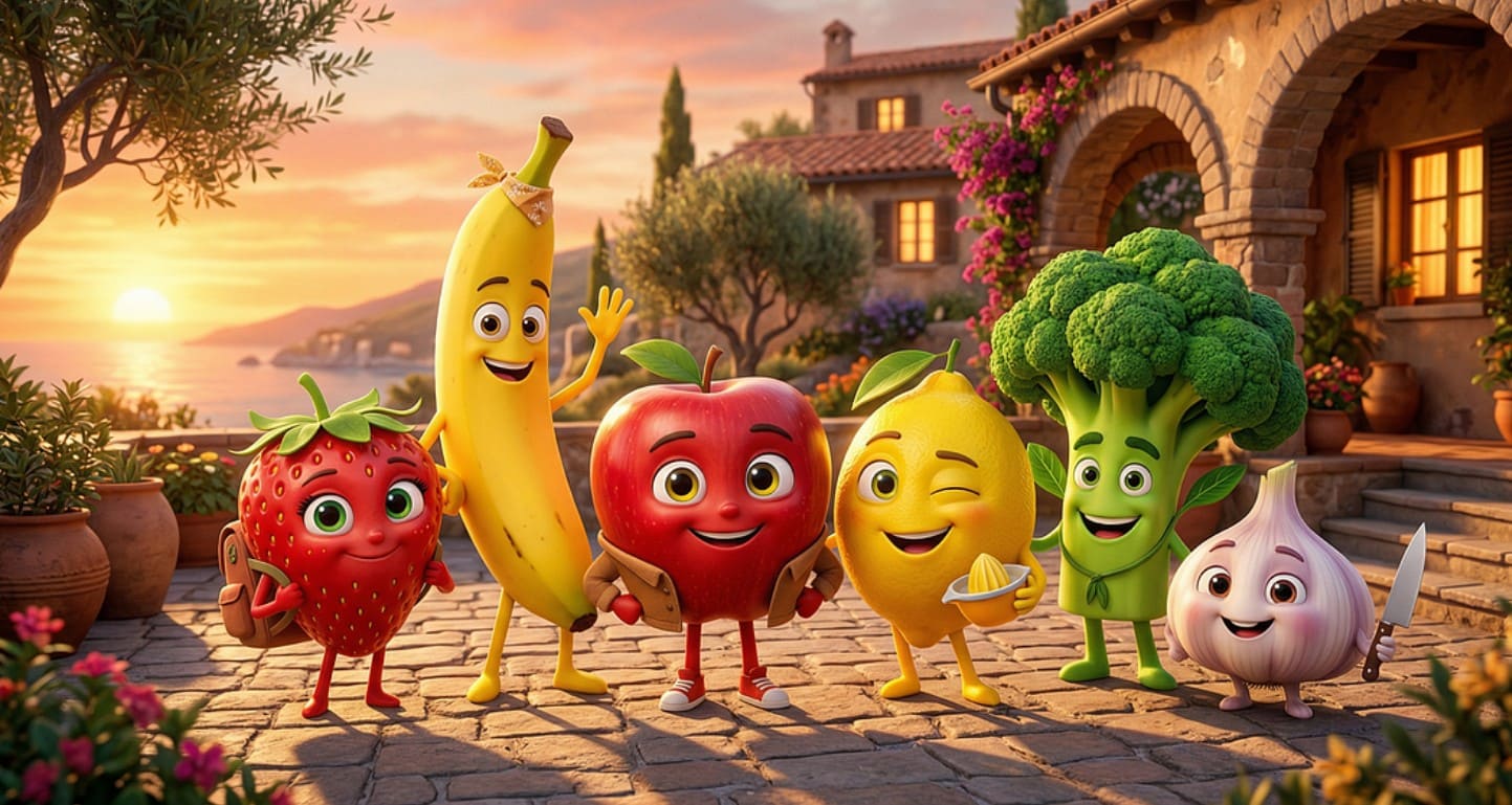 talking fruits characters talking fruits characters