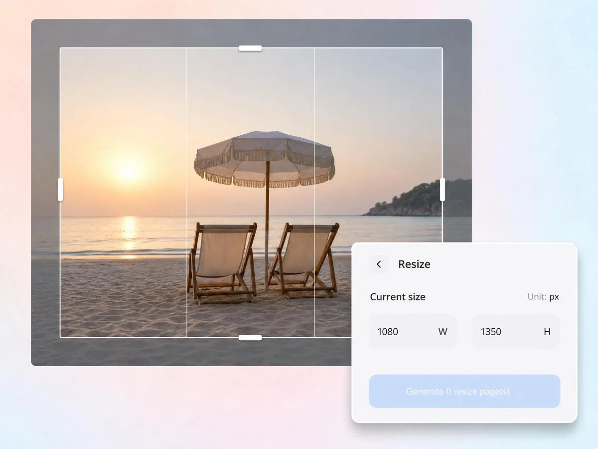 Create Feed Ready Visuals