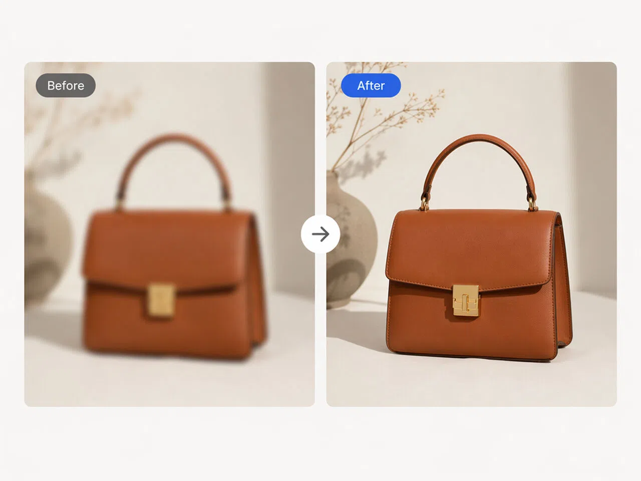 Enlarge Product Photos Without Soft Edges