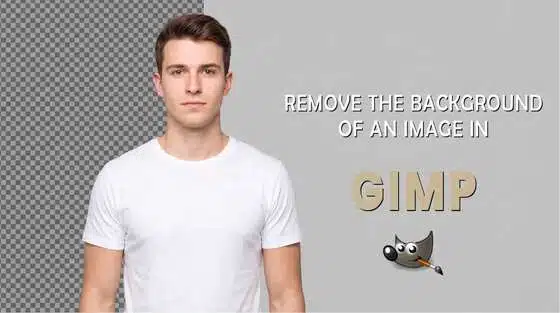 how to remove background in gimp