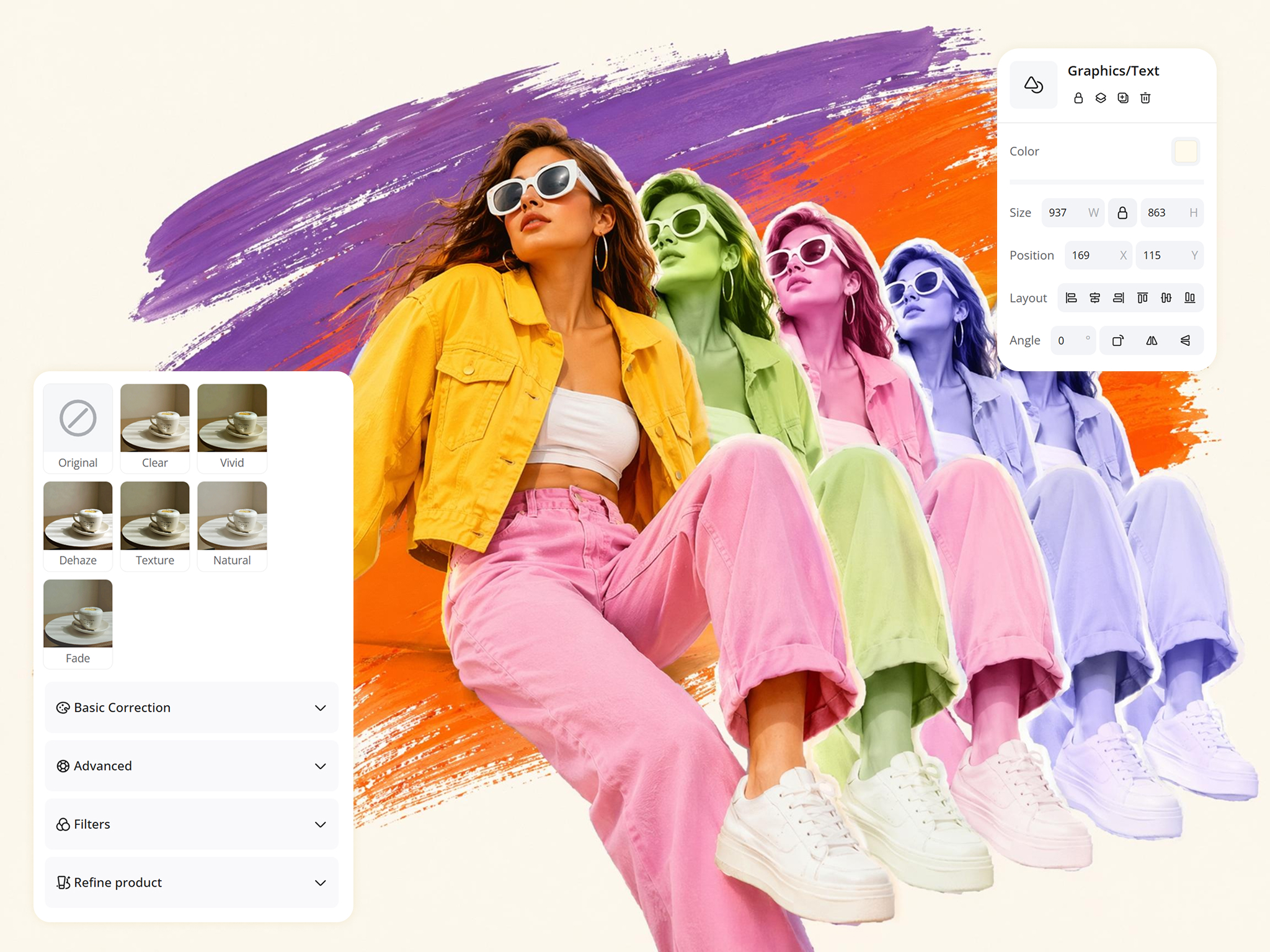 Mask, Crop, and Extend Layers for a Seamless Fit