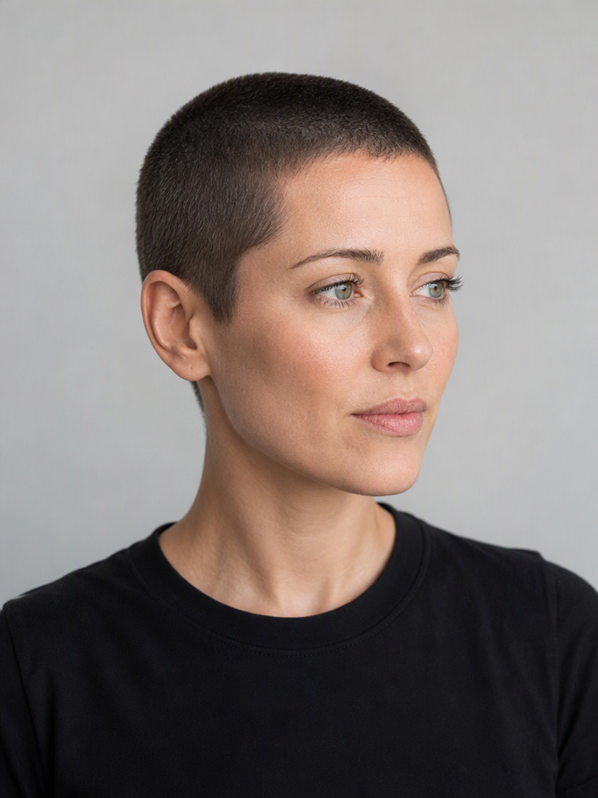 Classic buzz cut style examples