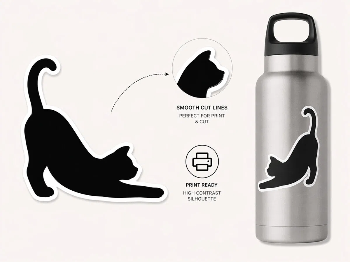 Create Sticker-Ready High-Contrast Graphics