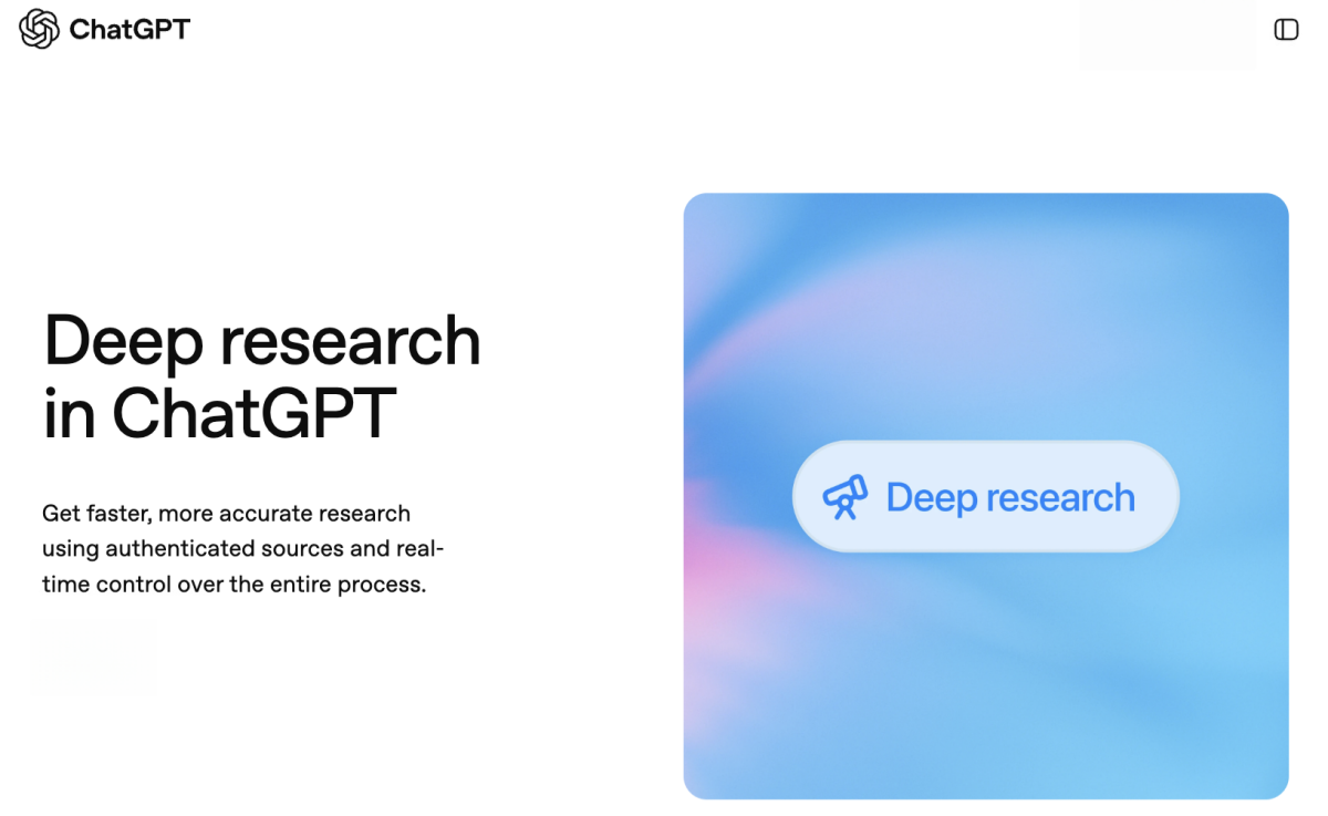 deep research in chatgpt