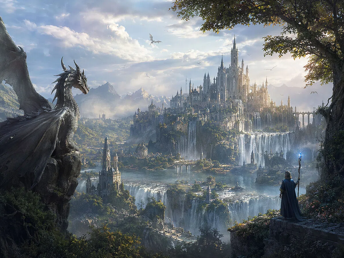 Generate Fantasy Scenes, Creatures, and Landscapes