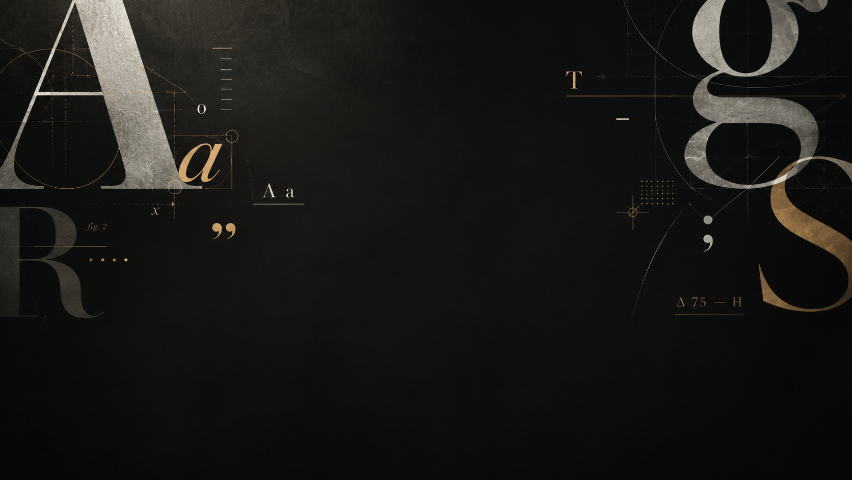 typography poster background