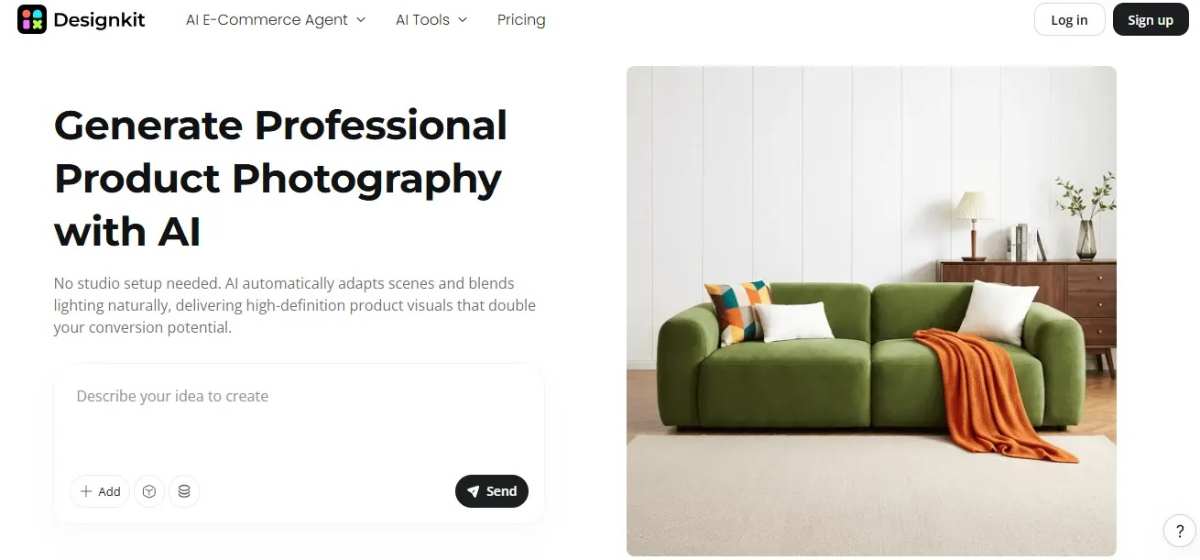 ai product photography generator